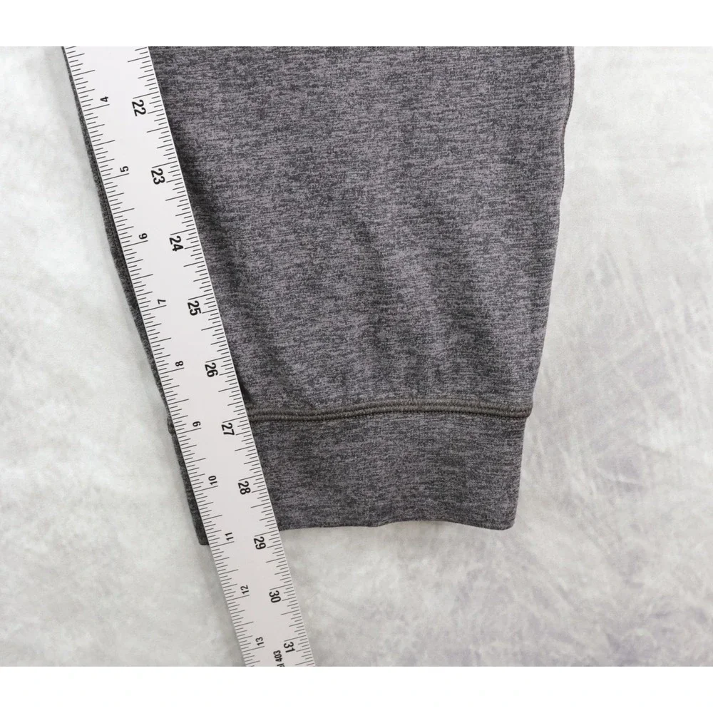 New Lululemon Soft Jersey Jogger Men Large Gray Heathered Slim Tapered M5BBYS